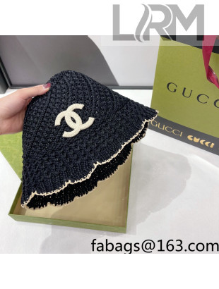 Chanel Bucket Hat Black 2022 47