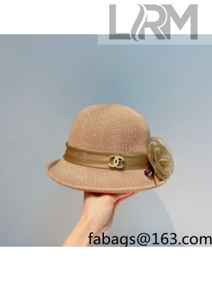 Chanel Knit Bucket Hat Khaki 2022 0310122