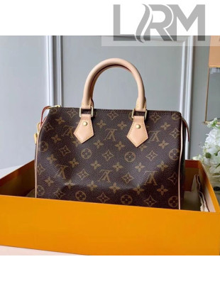 Louis Vuitton Speedy 25 Monogram Canvas Top Handle Bag M41109 2020