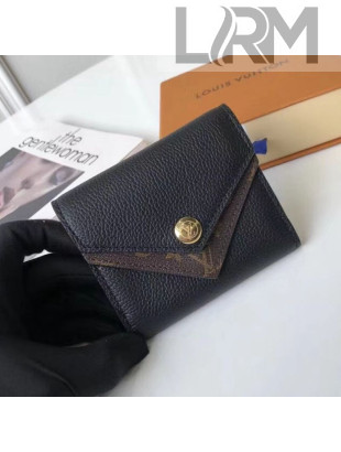 Louis Vuitton Double V Compact Wallet M64420 Black 