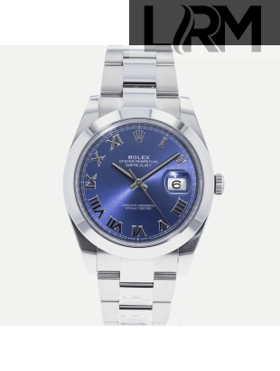 SUPER QUALITY – Rolex Datejust 126300 – Men: Dial Color – Blue, Bracelet - Stainless Steel, Case Size – 41mm, Max. Wrist Size - 7.5 inches