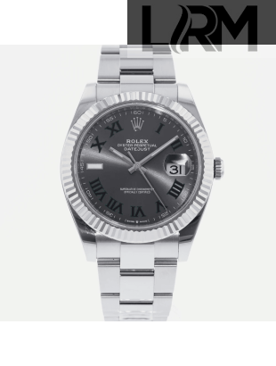 SUPER QUALITY – Rolex Datejust 126334 – Men: Dial Color – Gray, Bracelet - Stainless Steel, Case Size – 41mm, Max. Wrist Size - 6.75 inches