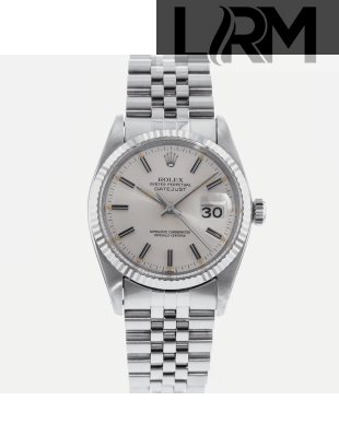 SUPER QUALITY – Rolex Datejust 16014 – Men: Dial Color – Silver, Bracelet - Stainless Steel, Case Size – 36mm, Max. Wrist Size - 6.75 inches