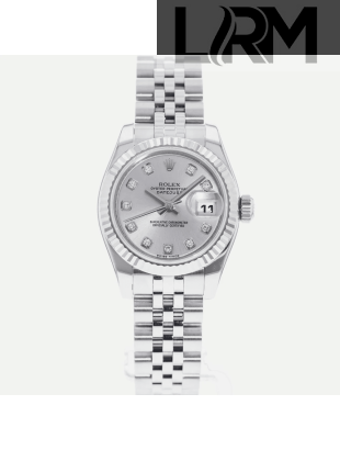 SUPER QUALITY – Rolex Datejust 179174 – Women: Dial Color – Silver, Bracelet - Stainless Steel, Case Size – 26mm, Max. Wrist Size - 6.25 inches