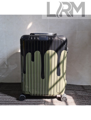 Rimowa x Chvos Drop Luggage 21inches Green/Black 2022