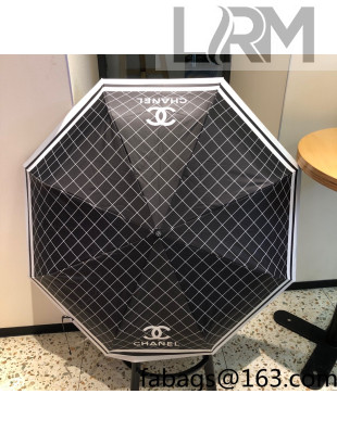 Chanel Check Umbrella Black 2022 44