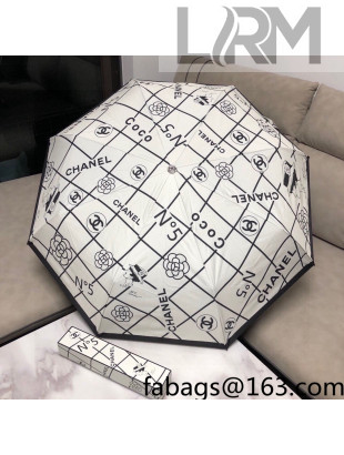 Chanel Umbrella White 2022 47