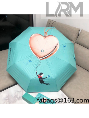 Tiffany Love Lock Umbrella Tiffany Blue 2022 50