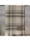 Chanel Cashmere Scarf 68x200cm Apricot 2021 21