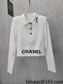 Chanel Cotton Tops White 2022 52