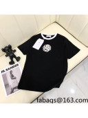 Chanel Cotton T-Shirt Black 2022 38
