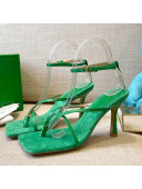 Bottega Veneta Stretch Tufted Insole Sandals 9cm Green 2021 43