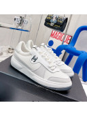 Chanel Fabric, Suede & Calfskin Sneakers G38803 Light Gray 2022