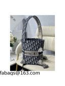 Dior D-Bubble Bucket Bag in Blue Dior Oblique Jacquard 2022 57