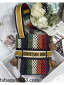 Dior D-Bubble Bucket Bag in Multicolor Mesh Embroidery 2022 59