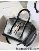 Givenchy Mini Antigona Lock Bag in Box Leather Black 2021