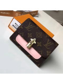 Louis Vuitton Flower Compact Wallet Pink 2018
