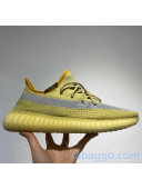 Adidas Yeezy Boost 350 V2 Static Sneakers Yellow 2020