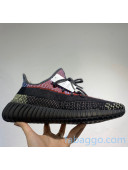 Adidas Yeezy Boost 350 V2 Static Sneakers Black/Red/Blue 2020