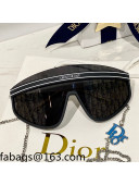 Dior Diorclub Oblique Sunglasses Black 2022