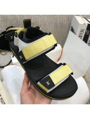 Louis Vuitton Arcade Flat Strap Sandal Yellow 2021