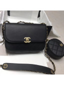 Chanel Calfskin Flap Bag and Coin Purse AS1094 02 Black 2019