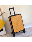 Goyard Travel Luggage 20 Yellow/Black 2019