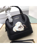 Balen...ga Calfskin Puppy and Kitten Small Ville XXS Top Handle Bag 2018