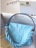 Givenchy ID 93 Large Shoulder Bag in Smooth Leather Light Blue 2020