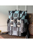 Louis Vuitton Men's Christopher PM Backpack in Damier Canvas N40400 Grey 2021