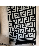 Fendi Wool Scarf 35x180cm Black/Grey 2021 110320