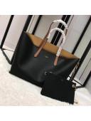 Givenchy Shopper Tote in Smooth Leather  Black 2018