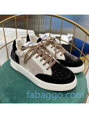 Chanel Velvet Sneakers G36295 Gray/Black 2020