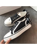 Chanel Sneakers with Back Bow Black 2019