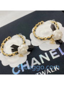 Chanel Bow and Camellia Hoop Earrings AB4592 2020