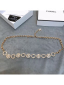 Chanel Crystal Pearl Chain Belt AB1836 2019