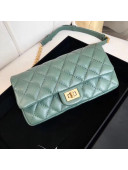 Chanel Quilting  2.55 Reissue Waist Bag A57791 Jade F/W 2018