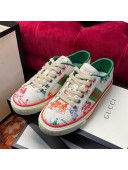 Gucci x Disney Tennis 1977 Low-Top Sneakers in White Canvas 16 2020  