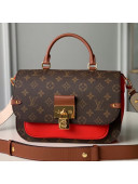 Louis Vuitton Vaugirard Monogram Canvas Messenger Top Handle Bag M44548 Red 2019