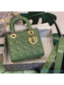 Dior MY ABCDior Small Bag in Green Patent Leather With Gold Hardware 2020