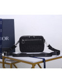 Dior Men's Safari Messenger Bag in Black Dior Oblique Jacquard 2022 93307 06