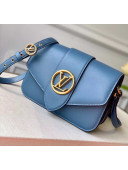 Louis Vuitton LV Pont 9 Shoulder Bag M55947 Storm Blue 2020
