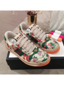 Gucci Screener Strawberry Print Low-top Sneaker 2019 (For Women and Men)