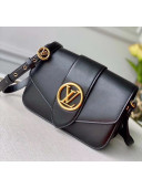 Louis Vuitton LV Pont 9 Shoulder Bag M55948 Black 2020