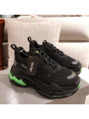 Balenciaga Triple S Sneakers Black 2021 10 (For Women and Men)
