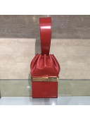 Celine Red Calfskin Box Handle Bag Limited Edtion 2018