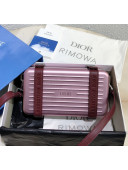 DIOR and RIMOWA Personal Clutch Pink 2020