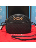 Gucci Matelassé Leather Mini Bag 534951 Black 2018