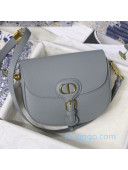Dior Medium Bobby Calfskin Shoulder Bag Grey 2020