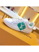 Louis Vuitton Luxembourg Sneaker 1A4OF6 White/Green 2019(For Woman and Man)